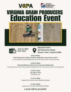 VA Grain Producers Education Event @ Marshall Farms